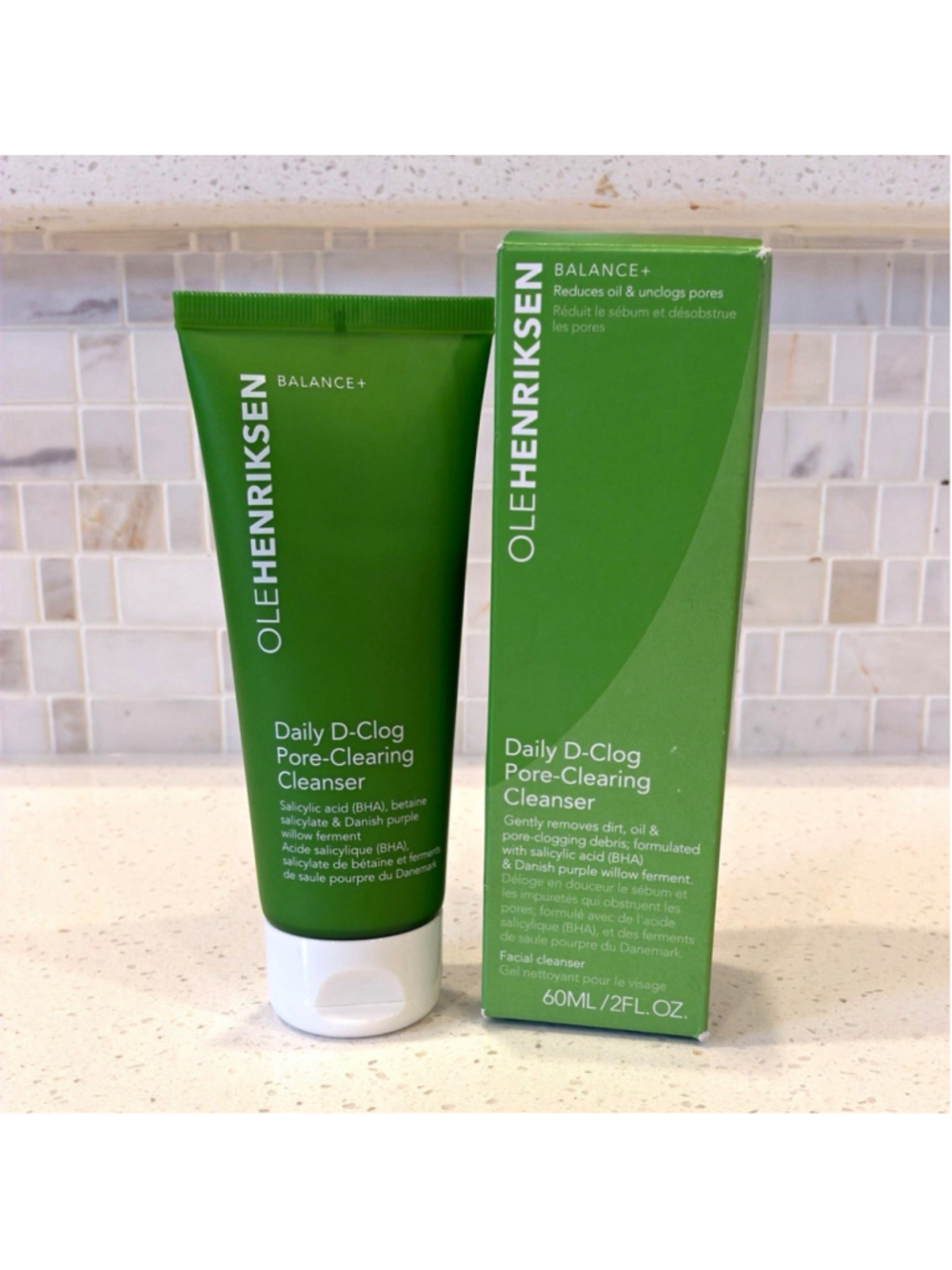 OLEHENRIKSEN Balance+ Pore-Clearing Salicylic Acid Gel Cleanser 2 fl oz | SEALED